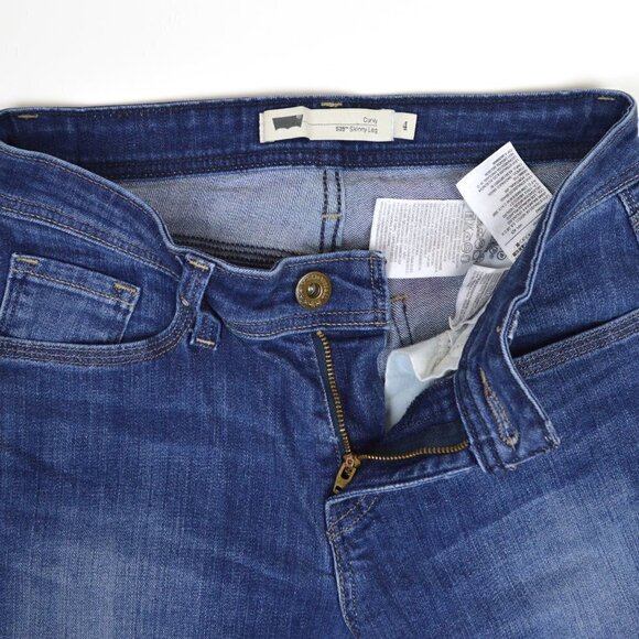 Levi's 529 Curvy Skinny Leg Jeans 4/27 - Picture 6 of 7